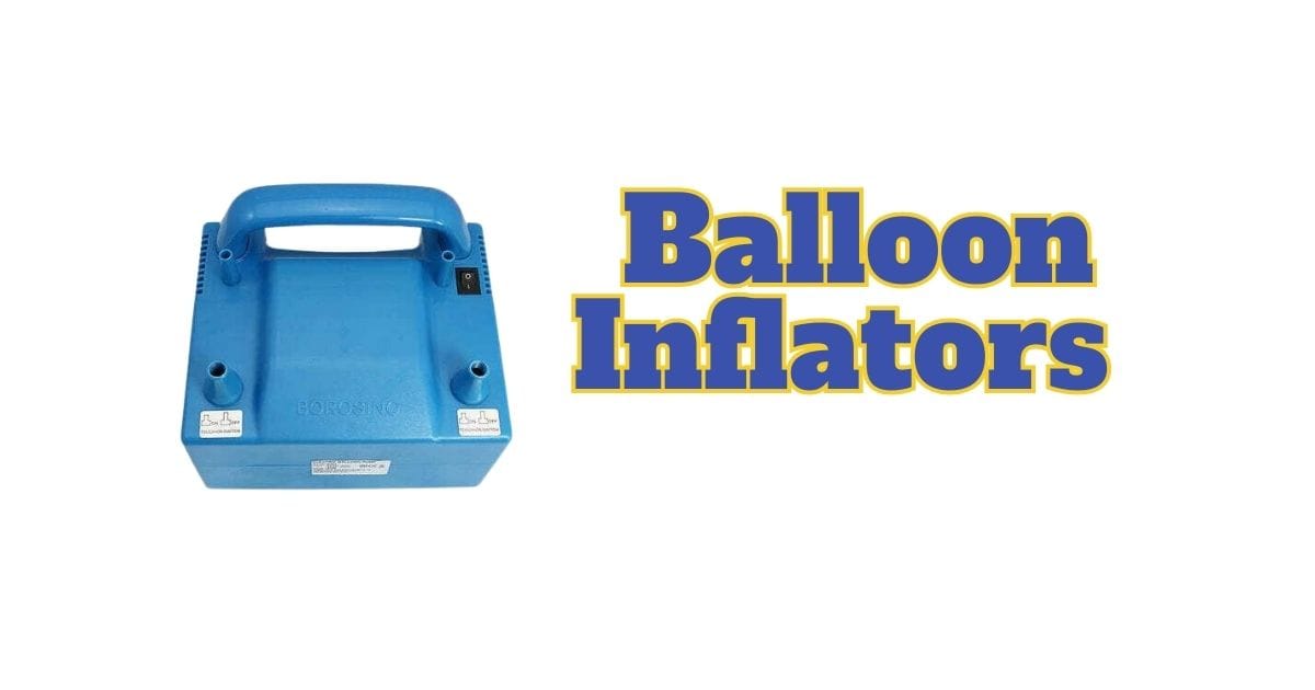 Balloon Inflators for balloon artist