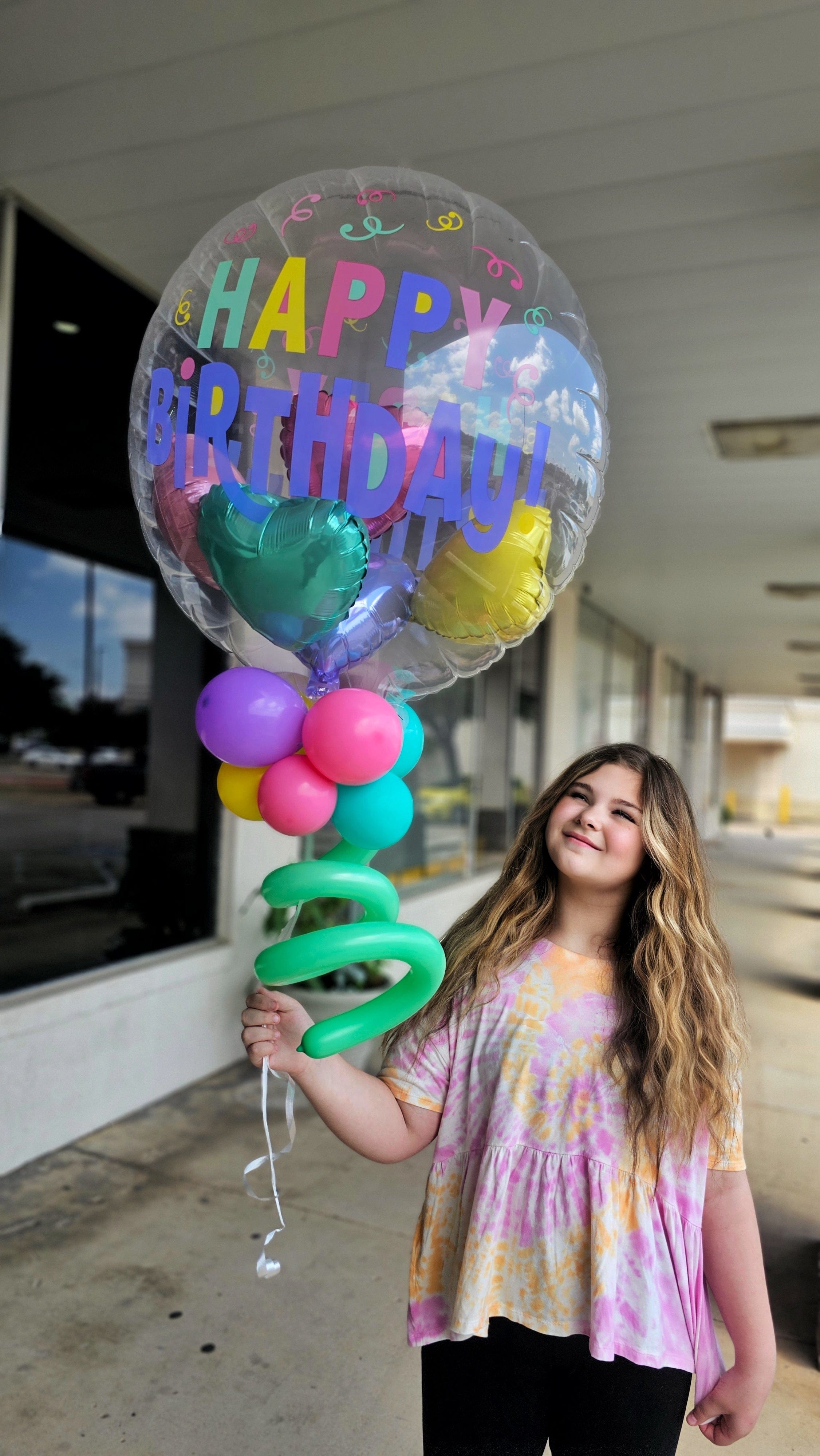 Balloons2Go Balloons Pastel confetti Birthday insider 1ct Pastel confetti Birthday insider 1ct