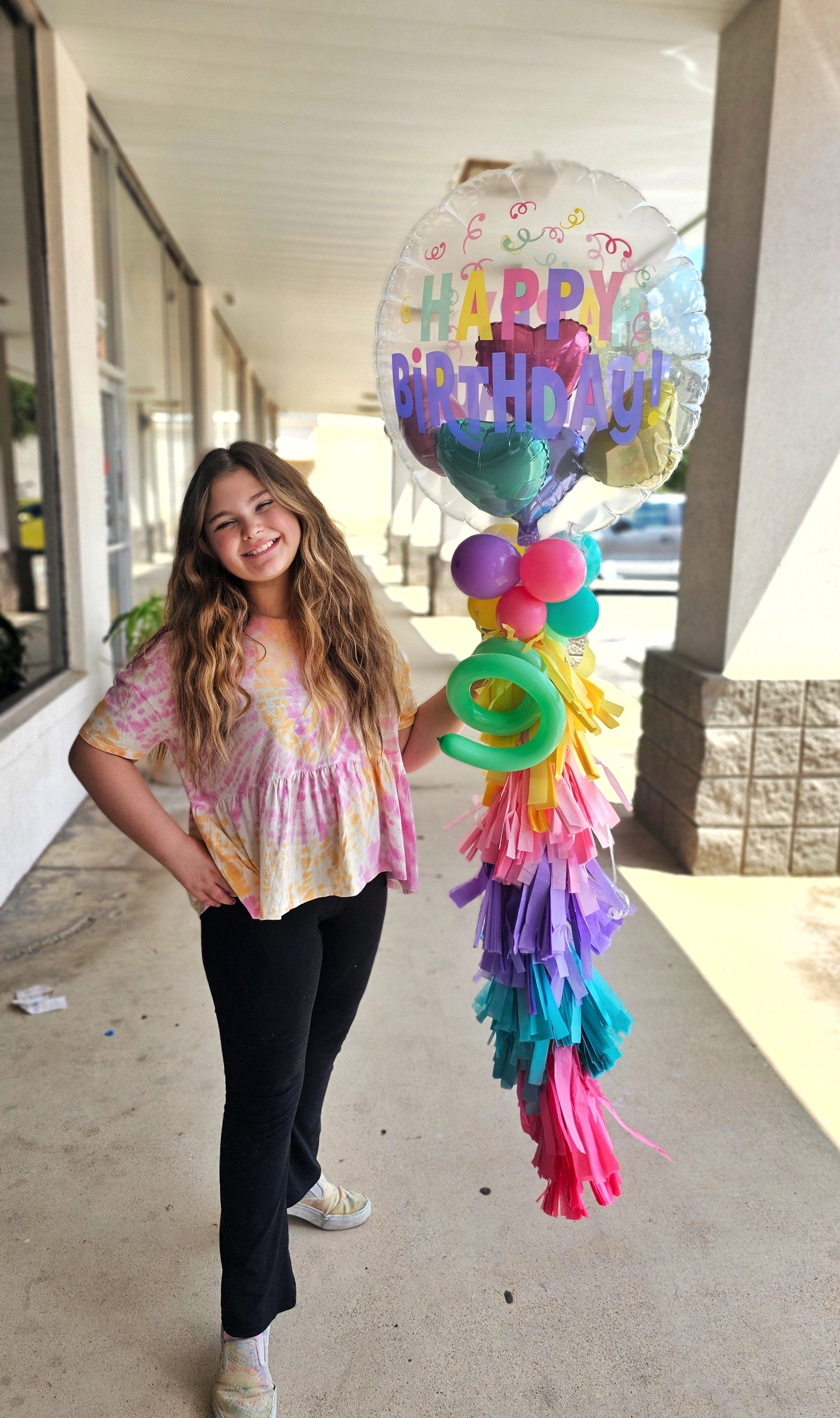 Balloons2Go Balloons Pastel confetti Birthday insider 1ct Pastel confetti Birthday insider 1ct