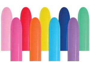 sempertex Balloons 160S Fashion Assortment Sempertex Latex Balloons - 100ct 160S Fashion Assortment Sempertex Latex Balloons - 100ct