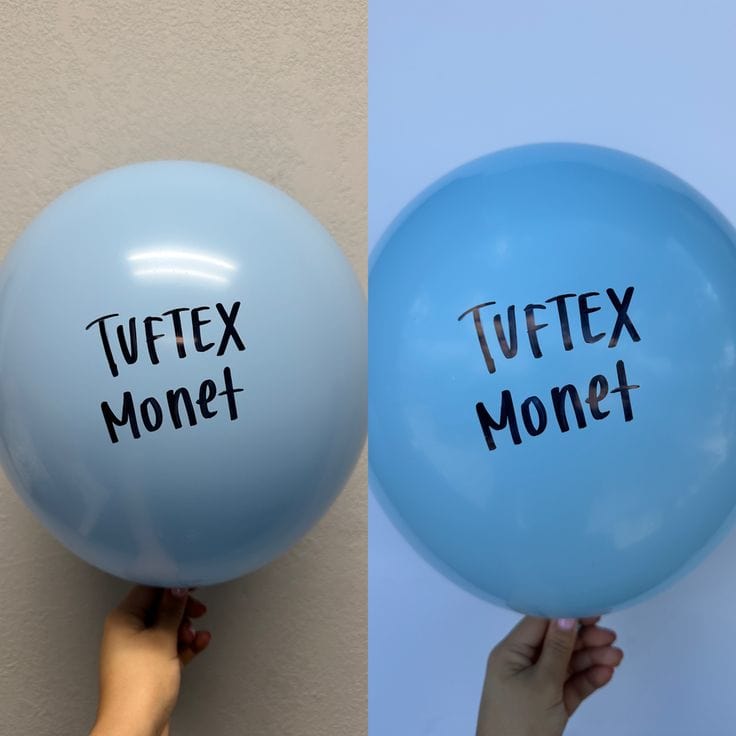 Balloons2Go Balloons Monet / 5 inch( 50ct) Tuftex Style Collection Latex Balloons | All Sizes Tuftex Style Collection Latex Balloons | Trendy Party Colors