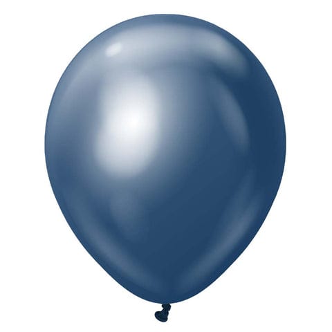 Balloons2Go Balloons Mirror Navy / 5 inch (100 Ct) Kalisan Mirror Collection Kalisan Mirror Collection Latex Balloons | Glossy Metallic Finish
