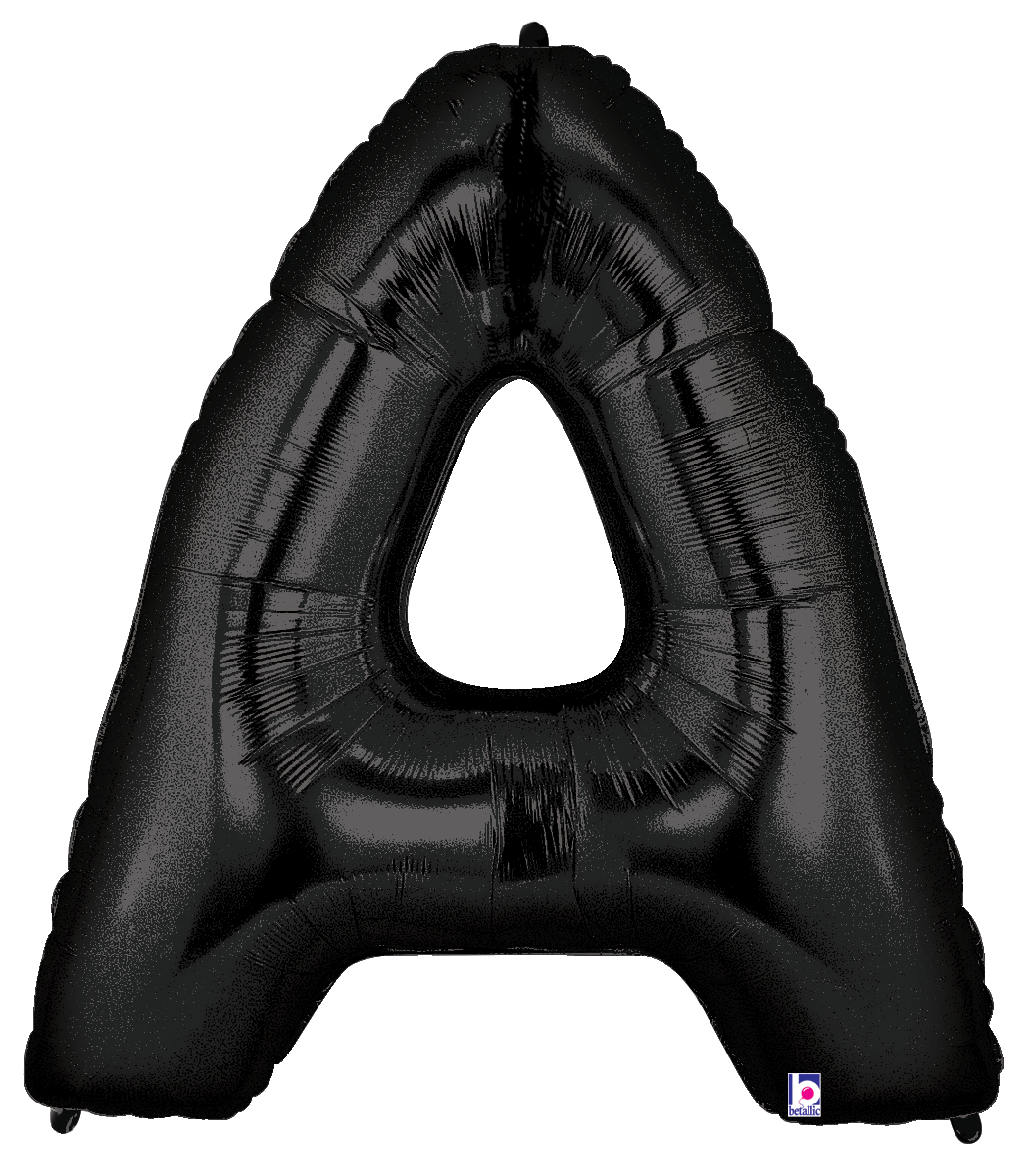 Balloons2Go Balloons A 34" Black Number Foil Balloons 34" Black Number Foil Balloons