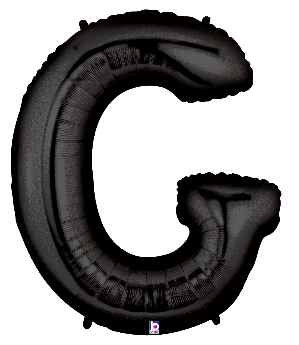 Balloons2Go Balloons G 34" Black Number Foil Balloons 34" Black Number Foil Balloons