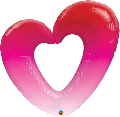 Balloons2Go Balloons 46inch AirLoonz LOVE YOU - Just My Type Heart & Arrow - Foil Multi-Balloon (PKG), Price Per EACH 46" Love You Heart Arrow Foil Balloon – Airloonz