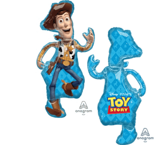 Anagram balloons Balloons 22" x 44" Toy Story 4 Woody Shape Foil Balloon 22" x 44" Toy Story 4 Woody Shape Foil Balloon