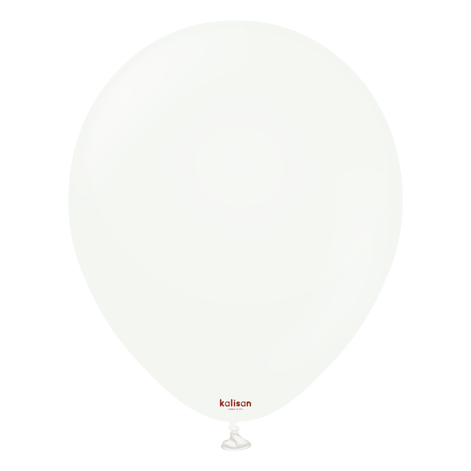 Balloons2Go Balloons 5 inch (100 Ct) / White Kalisan Standard Colors All Sizes Kalisan Deluxe Latex Balloons | Vibrant Color Collection