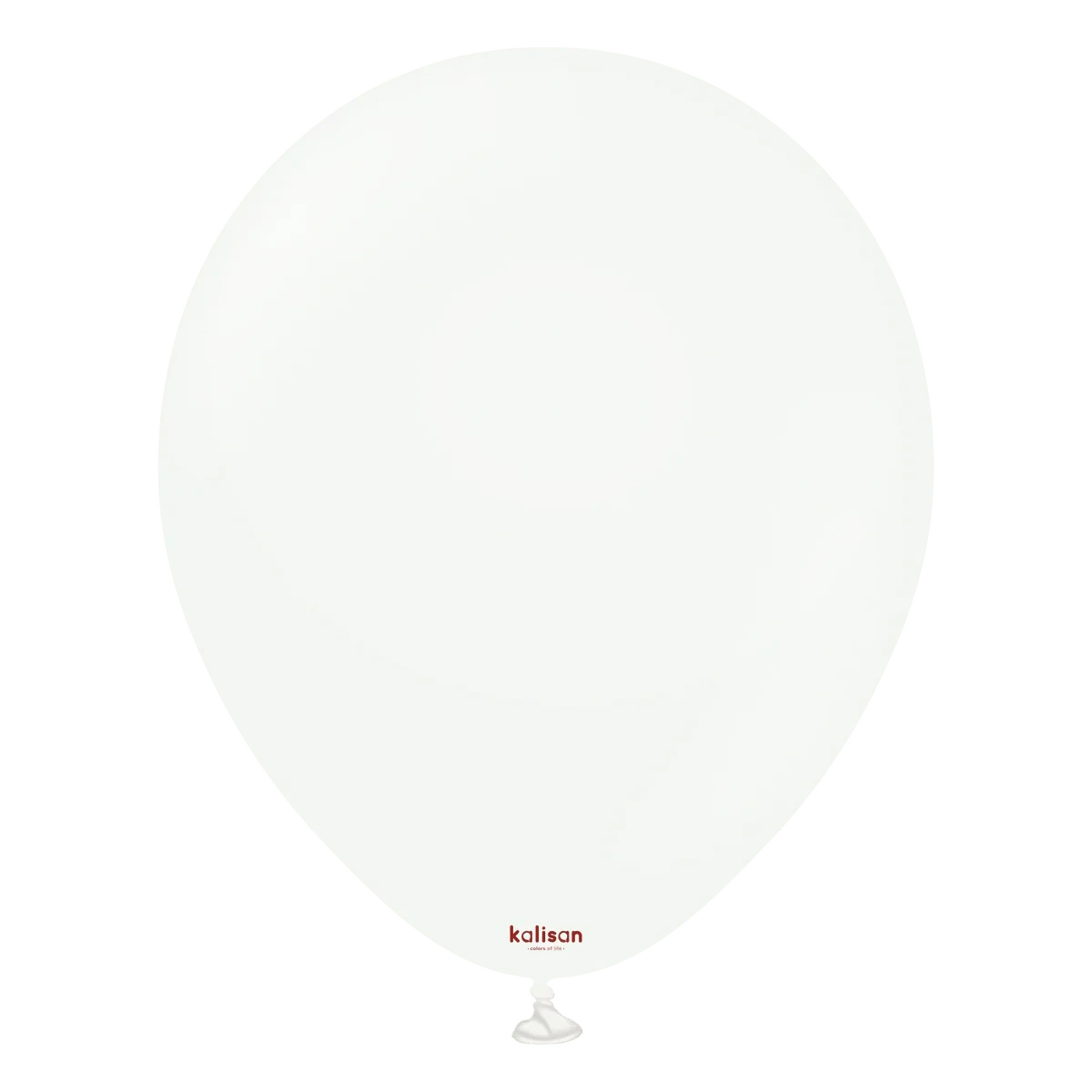 Balloons2Go Balloons 18" Kalisan Standard White Balloon 25 Ct 18in Gray Latex Balloons - 25ct | Neutral Tone for Any Event