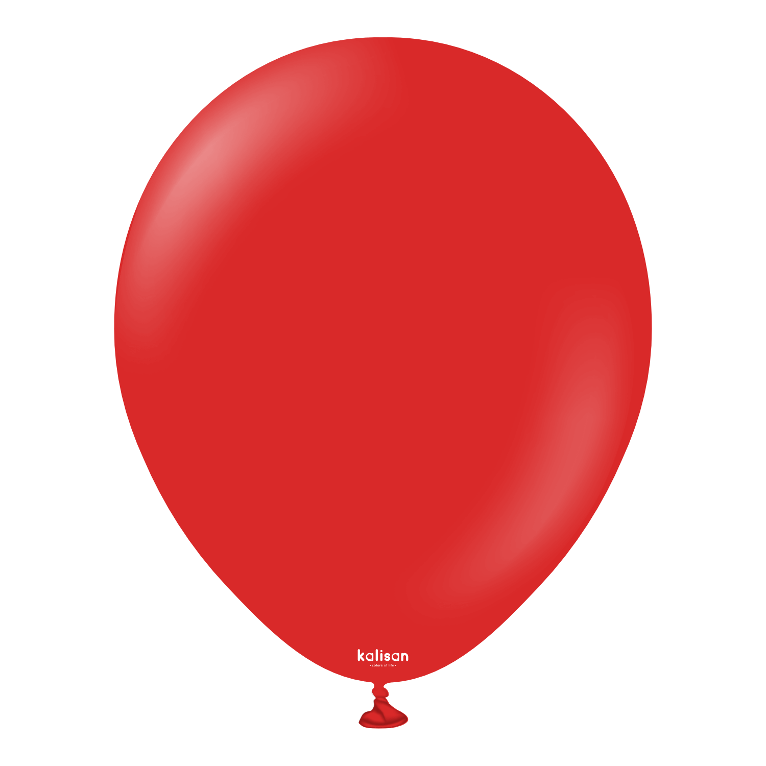 Balloons2Go Balloons 5 inch (100 Ct) / Red Kalisan Standard Colors All Sizes Kalisan Deluxe Latex Balloons | Vibrant Color Collection
