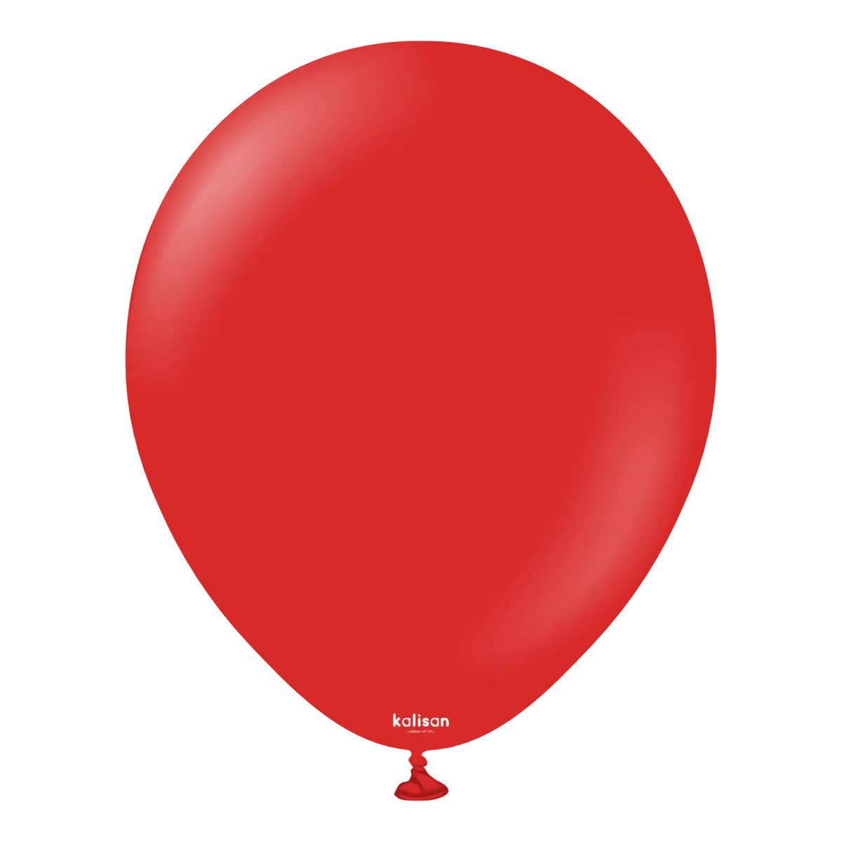 Balloons2Go Balloons 18" Kalisan Standard Red Balloon 25Ct 18in Kalisan Standard Red Balloons - 100ct | Classic Party Color