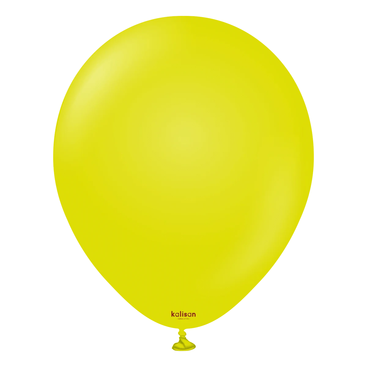 Balloons2Go Balloons 12" Kalisan Standard Lime Green Balloon 100 Ct 12" Kalisan Standard Lime Green Balloon 100 Ct