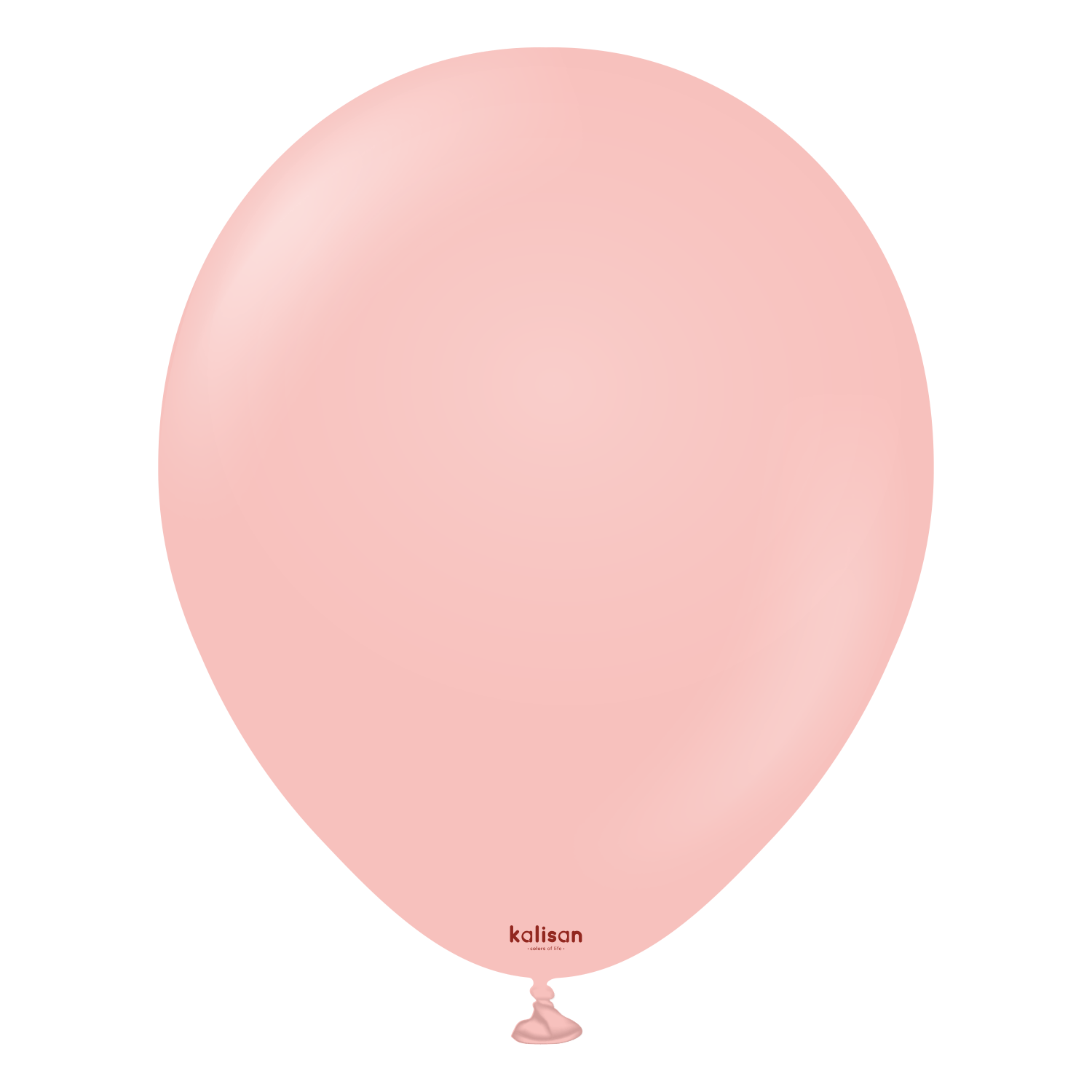 Balloons2Go Balloons 5 inch (100 Ct) / Baby Pink Kalisan Standard Colors All Sizes Kalisan Deluxe Latex Balloons | Vibrant Color Collection