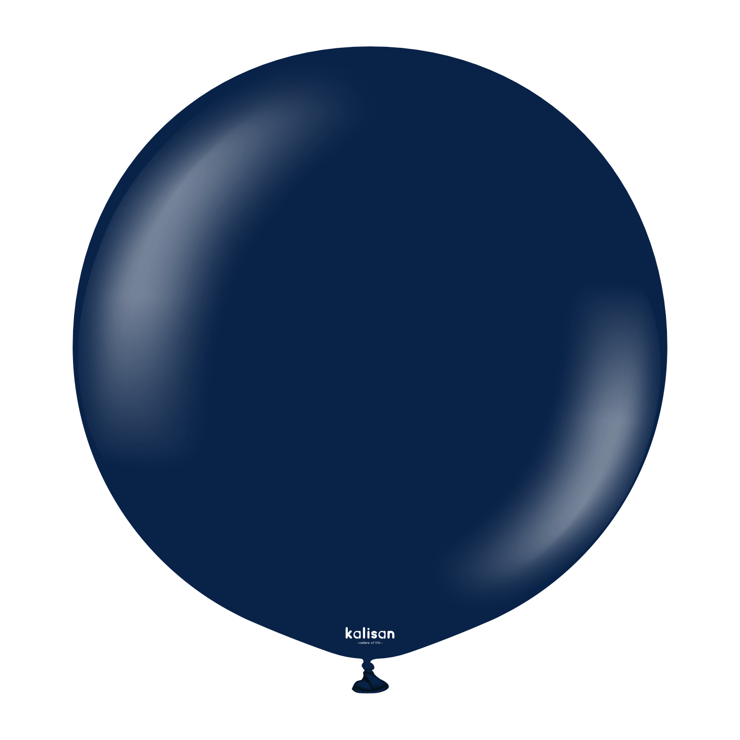 Balloons2Go Balloons 18 Inch (25 Ct) / Navy Kalisan Standard Colors All Sizes Kalisan Deluxe Latex Balloons | Vibrant Color Collection