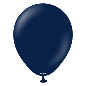 Balloons2Go Balloons 5 inch (100 Ct) Kalisan Standard Navy Blue Balloons 5in Navy Blue Latex Balloons - 100ct | Kalisan Standard