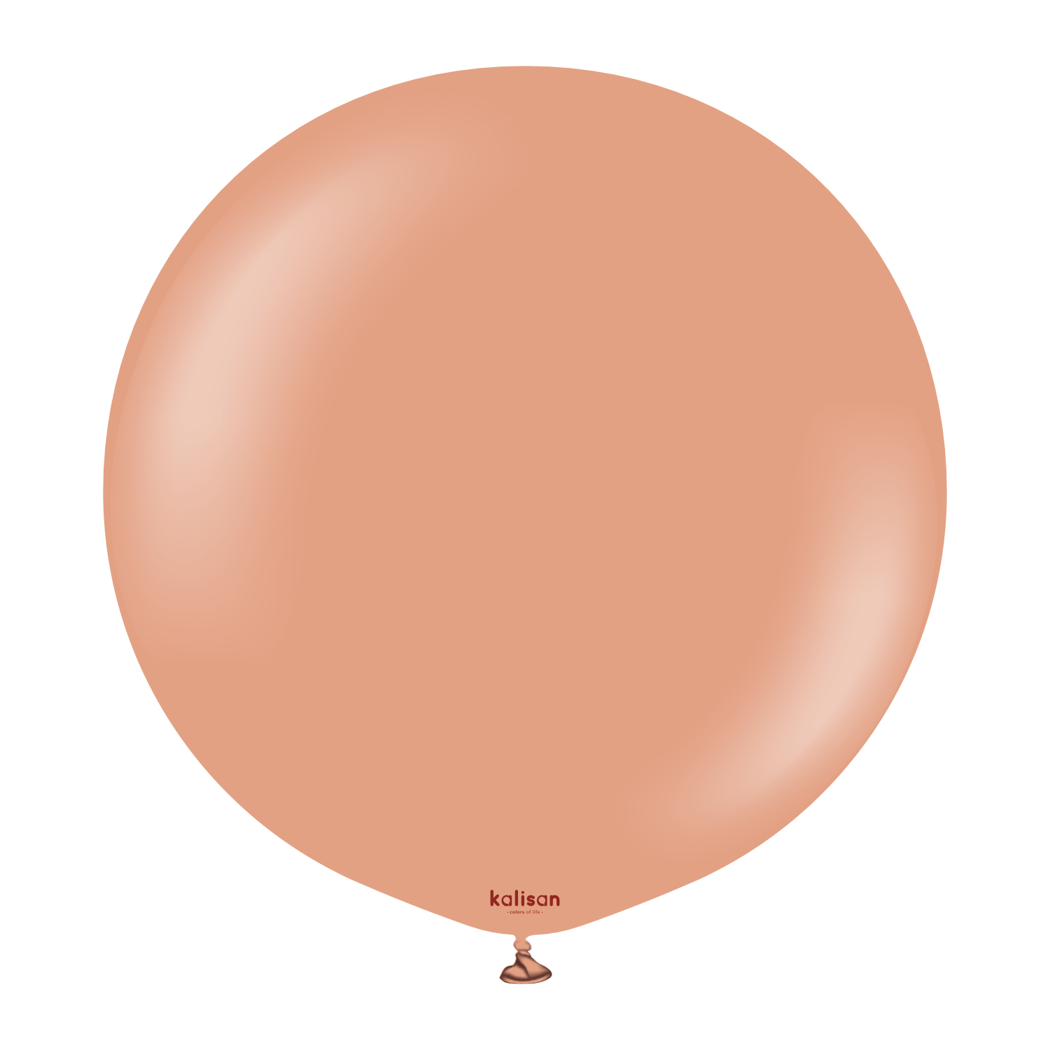 Balloons2Go Balloons 24 inch (2 Ct) / Clay Pink Kalisan Standard Colors All Sizes Kalisan Deluxe Latex Balloons | Vibrant Color Collection