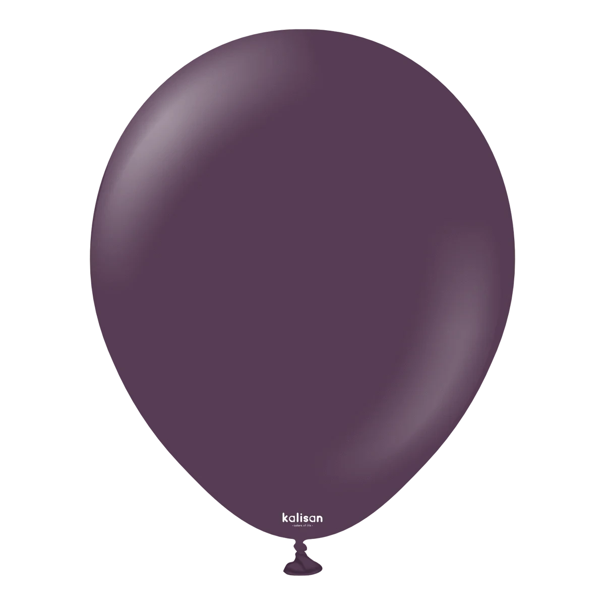 Balloons2Go Balloons 18" Kalisan Standard Standard Plum Balloon 25 Ct 18in Kalisan Standard Plum Balloons - 100ct | Rich Purple Hue