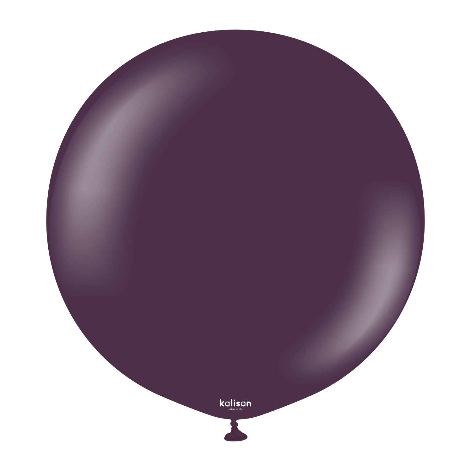 Balloons2Go Balloons 24 inch (2 Ct) / Standard Plum Kalisan Standard Colors All Sizes Kalisan Deluxe Latex Balloons | Vibrant Color Collection