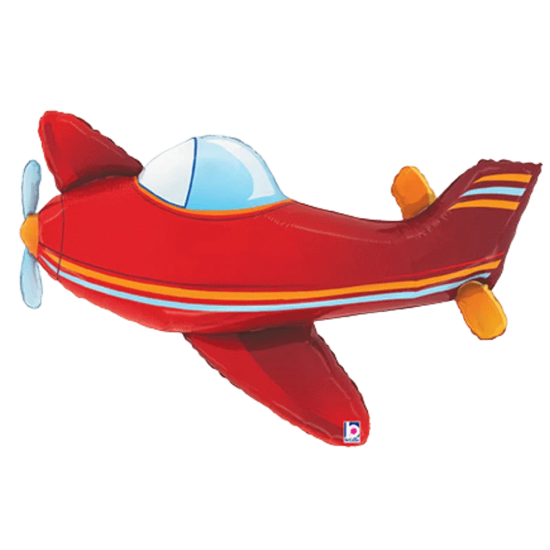 sempertex Balloons 34" Airplane Foil Balloon 1 ct 34" Airplane Foil Balloon 1 ct