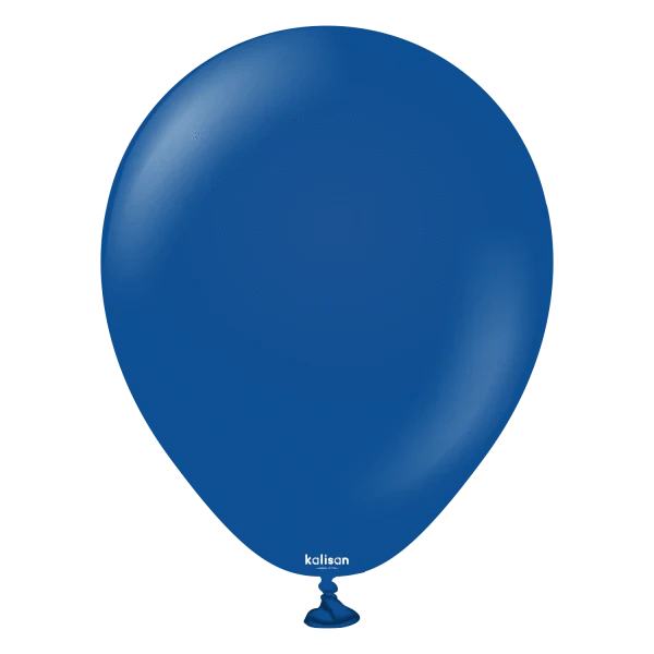 Balloons2Go Balloons 18" Kalisan Standard Dark Blue Balloon 25 Ct 18in Dark Blue Latex Balloons - 100ct | Kalisan Standard