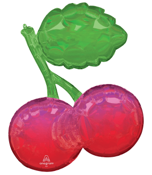 Balloons2Go Balloons Cherry Foil Balloon 1 ct Cherry Foil Balloon 1 ct