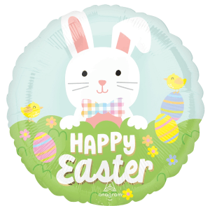 Anagram balloons Balloons 18" Easter Bunny Bliss Foil Balloon 18" Easter Bunny Bliss Foil Balloon