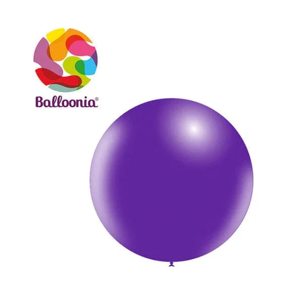 Balloons2Go Balloons Balloonia 2ft Purple Latex Balloon 5c Balloonia 2ft Purple Latex Balloon 5c