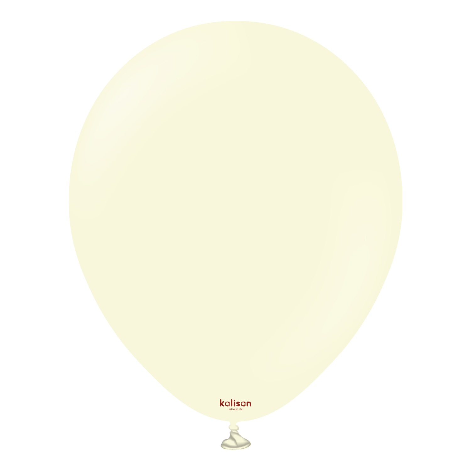 Balloons2Go Balloons Macaroon Pale Yellow / 5 inch (50 Ct) Kalisan Macaron Matte Color Balloons 12in Macaron Pale Yellow Latex Balloons | Soft Party Color