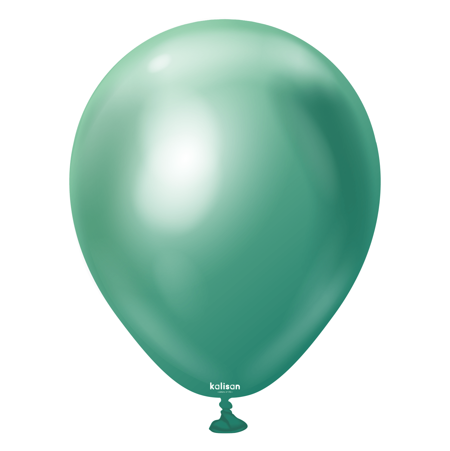 Balloons2Go Balloons Mirror Green / 5 inch (100 Ct) Kalisan Mirror Collection Kalisan Mirror Collection Latex Balloons | Glossy Metallic Finish