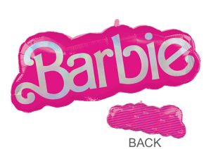 Anagram balloons Balloons 32" x 12" Barbie Marquee Foil Balloon 32" x 12" Barbie Marquee Foil Balloon
