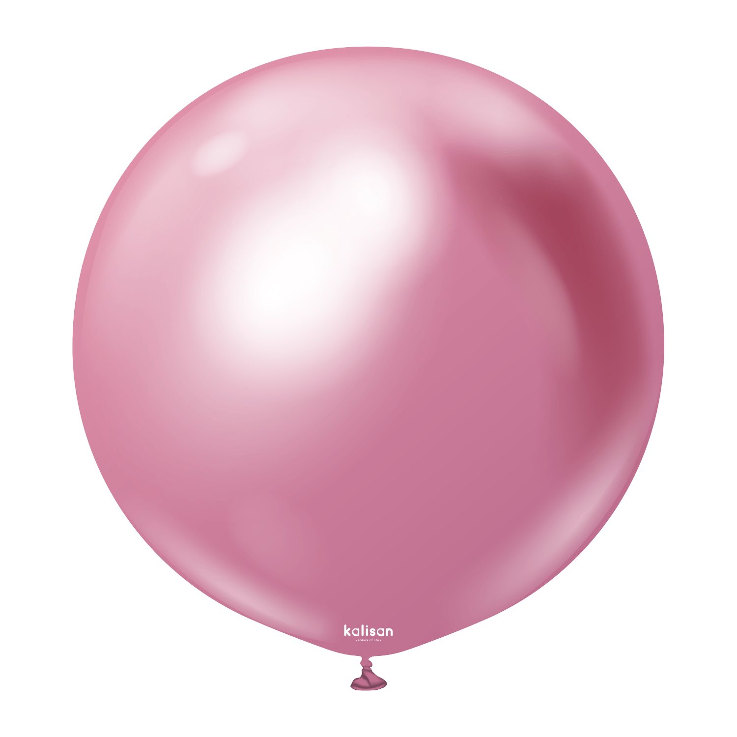Balloons2Go Balloons Mirror Pink / 24 inch (2 Ct) Kalisan Mirror Collection Kalisan Mirror Collection Latex Balloons | Glossy Metallic Finish