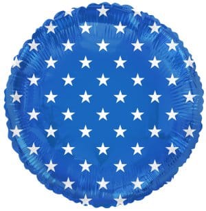 tuftex Balloons 18" USA Stars Tuftex Foil Balloon 18" USA Stars Tuftex Foil Balloon