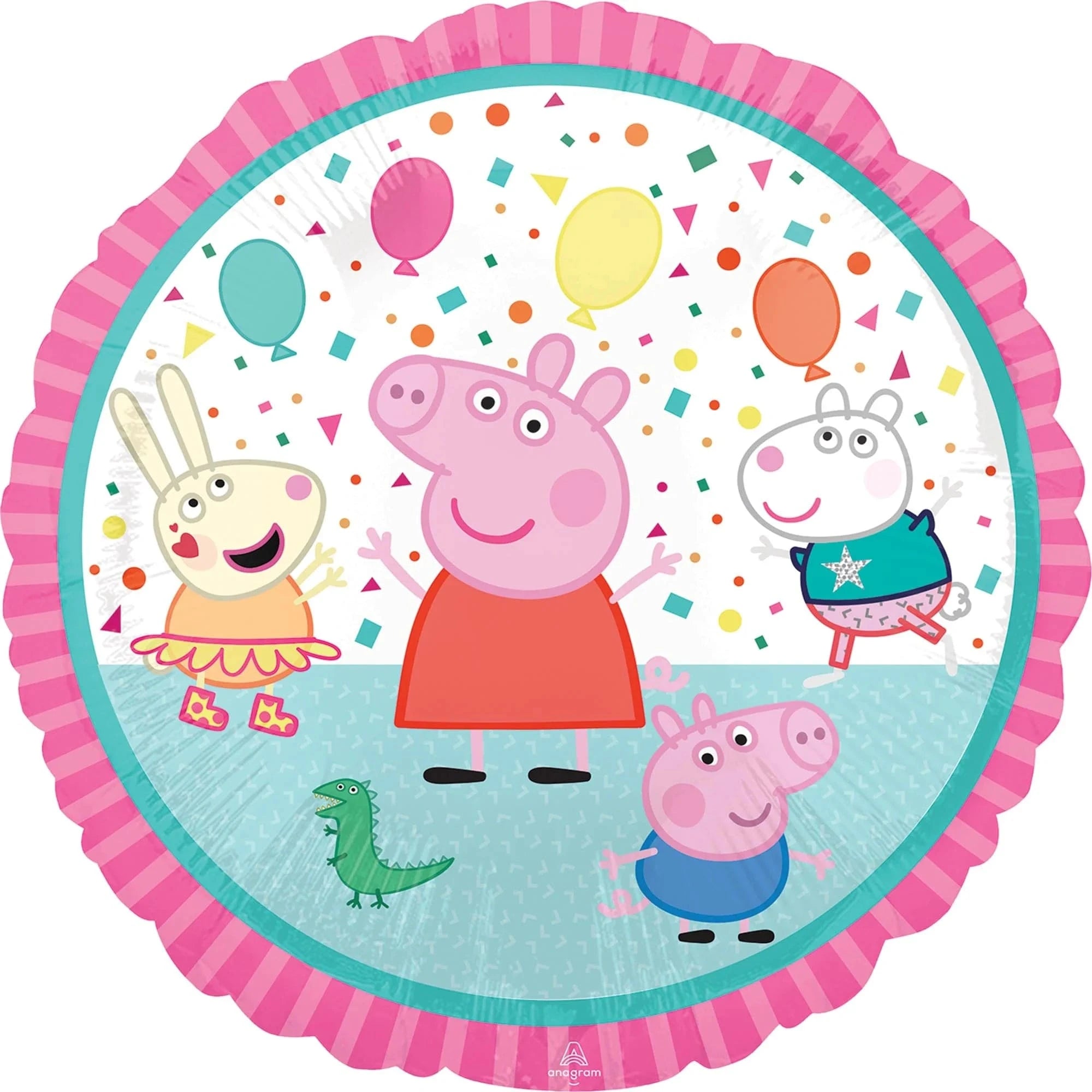 Balloons2Go Balloons 17" Peppa Pig Foil Balloon 17" Peppa Pig Foil Balloon