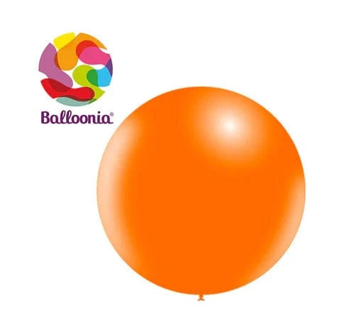Balloons2Go Balloons Balloonia 18" Standard Orange Latex Balloon 25 Ct 18in Standard Orange Latex Balloons - 25ct | Balloonia