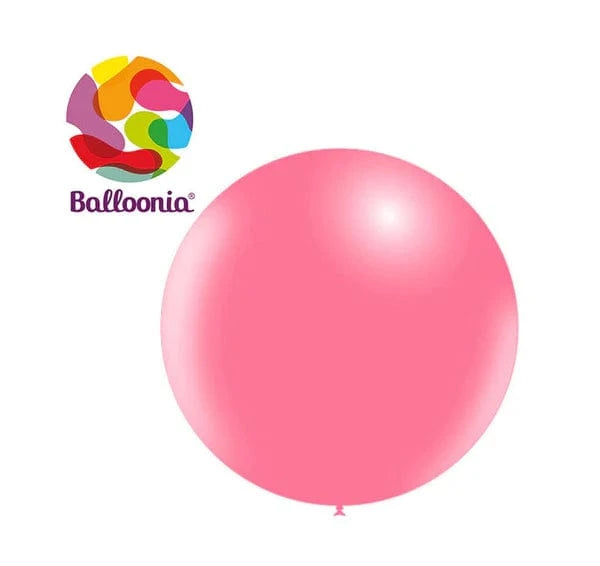 Balloons2Go Balloons Balloonia 18" Latex Balloon Pink/Rose 25ct Balloonia 18in Pink Rose Latex Balloons - 25ct | Elegant Decor