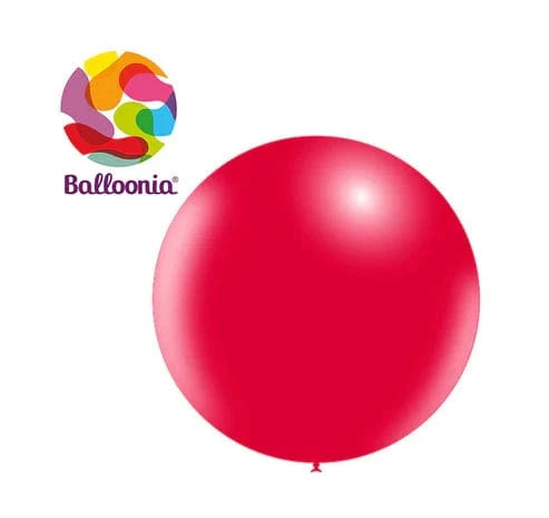 Balloons2Go Balloons Balloonia 18" Standard Red Latex Balloon 25 Ct Balloonia 18" Standard Red Latex Balloons - 25ct | Bold Red Decor