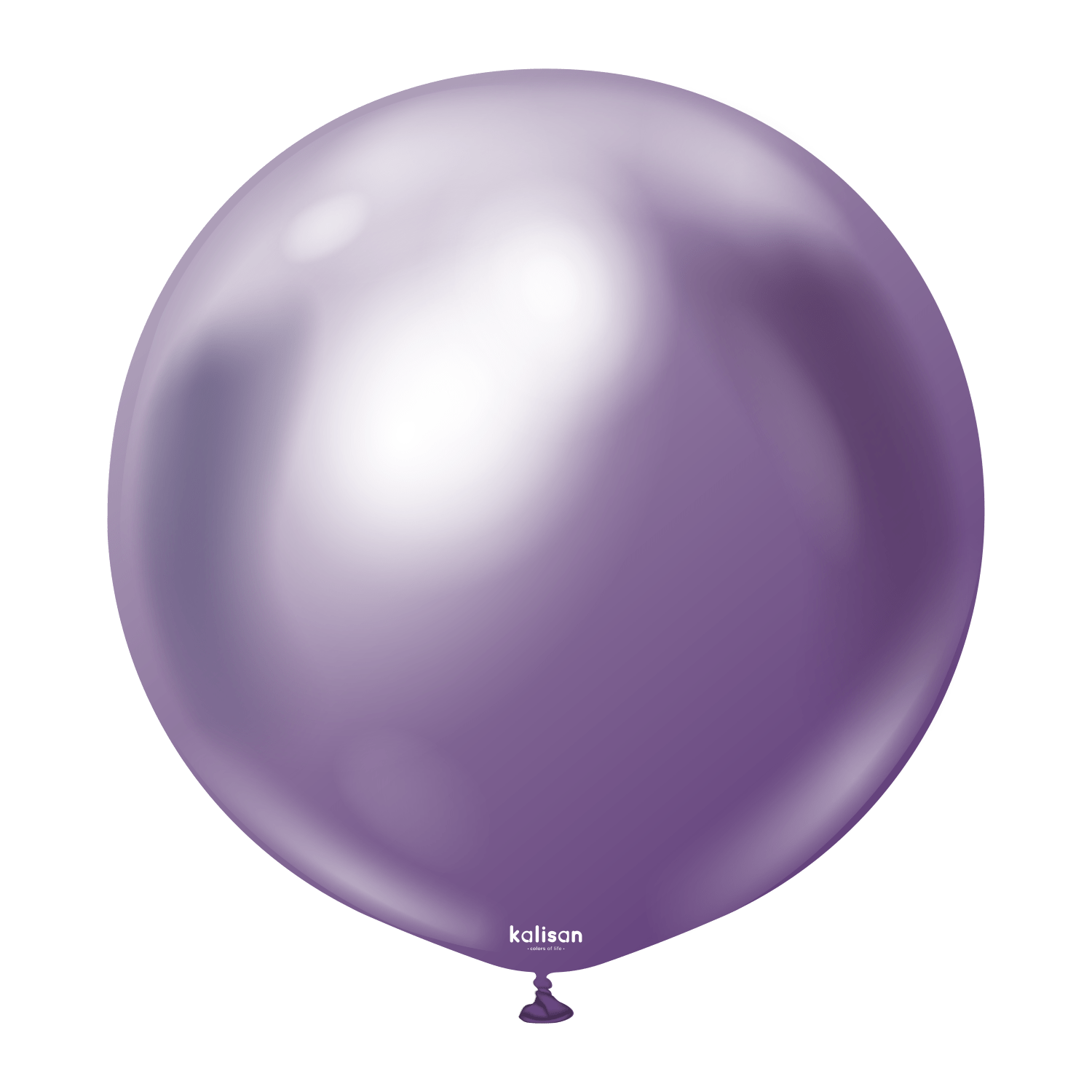 Balloons2Go Balloons Mirror Violet / 24 inch (2 Ct) Kalisan Mirror Collection Kalisan Mirror Collection Latex Balloons | Glossy Metallic Finish