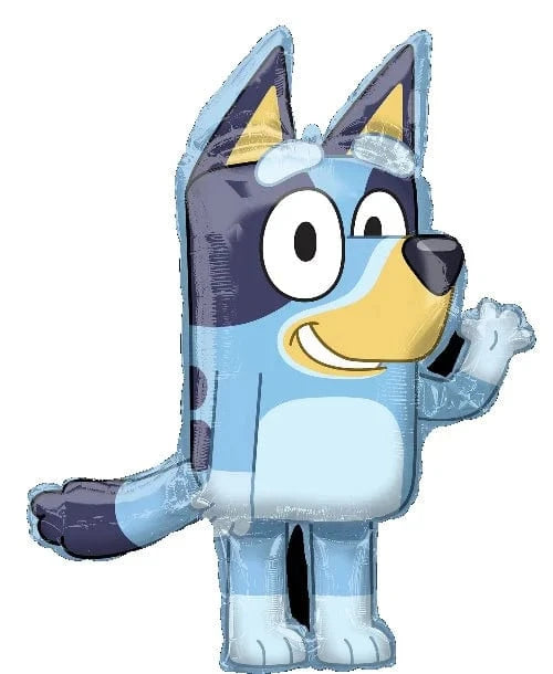 Balloons2Go Balloons 32" Anagram Bluey SuperShape Foil Balloon 32" Anagram Bluey SuperShape Foil Balloon