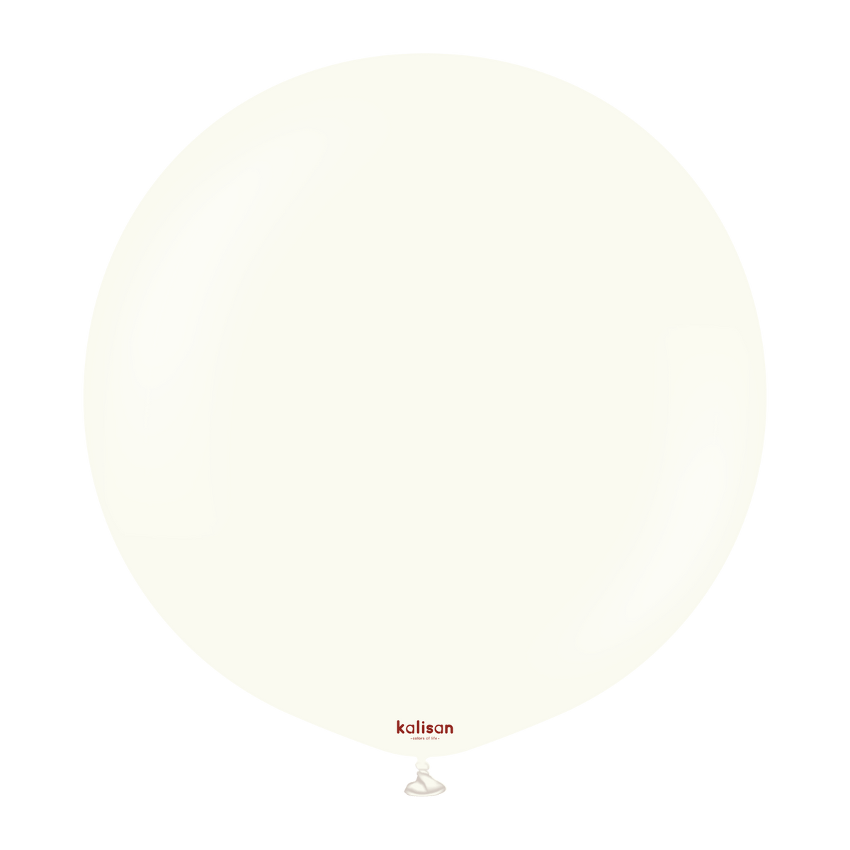 Balloons2Go Balloons Retro White / 12 inch (100 Ct) Kalisan Retro Colors Kalisan Retro Colors