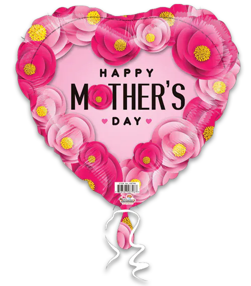 Helium and Balloons of texas Balloons 28" Happy Mothers day foil balloon 28" Happy Mothers day foil balloon