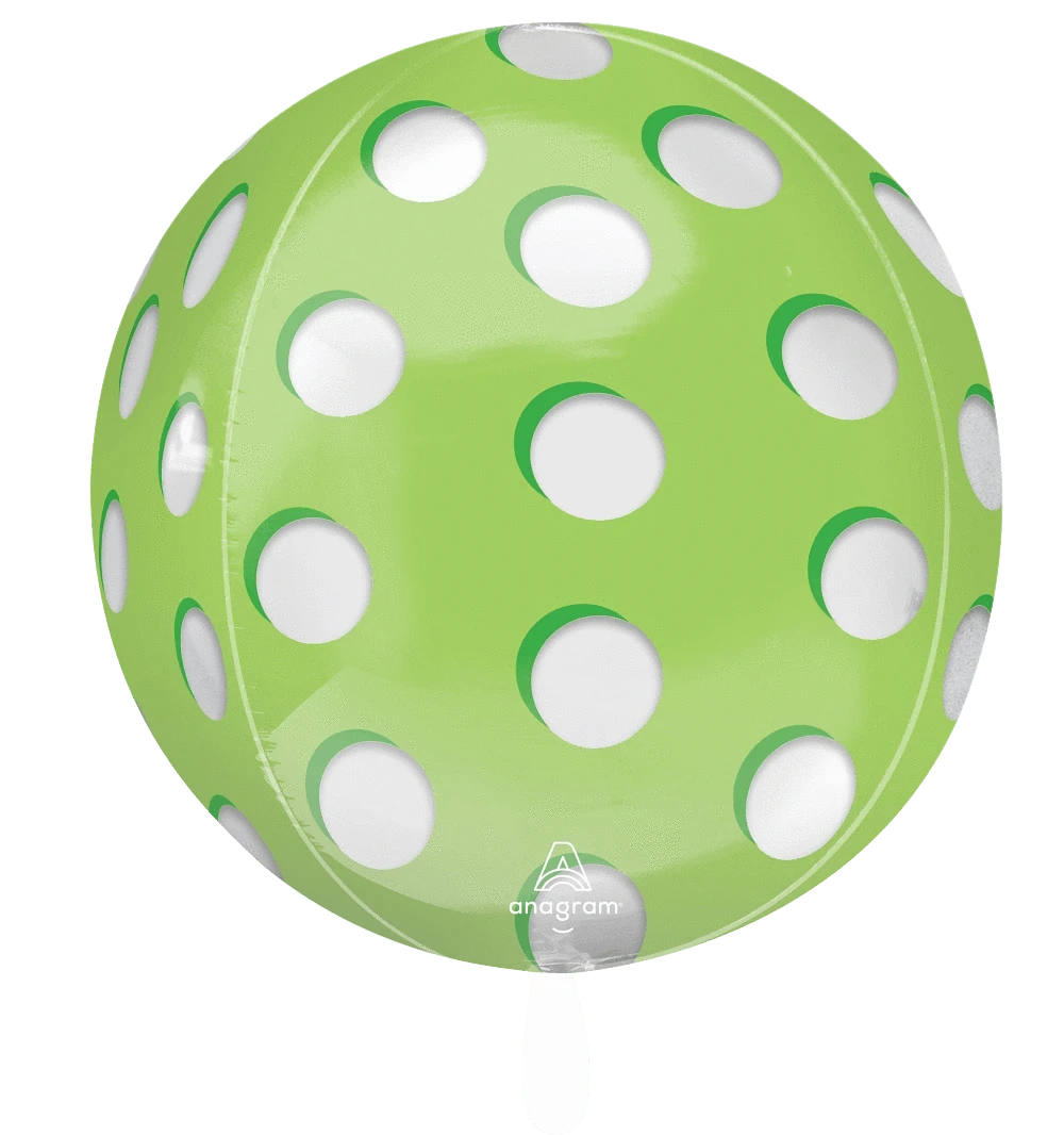 Balloons2Go Balloons 16" Pickleball foil balloon orbz 1ct 16" Pickleball foil balloon orbz 1ct