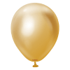 Balloons2Go Balloons Mirror Gold / 5 inch (100 Ct) Kalisan Mirror Collection Kalisan Mirror Collection Latex Balloons | Glossy Metallic Finish