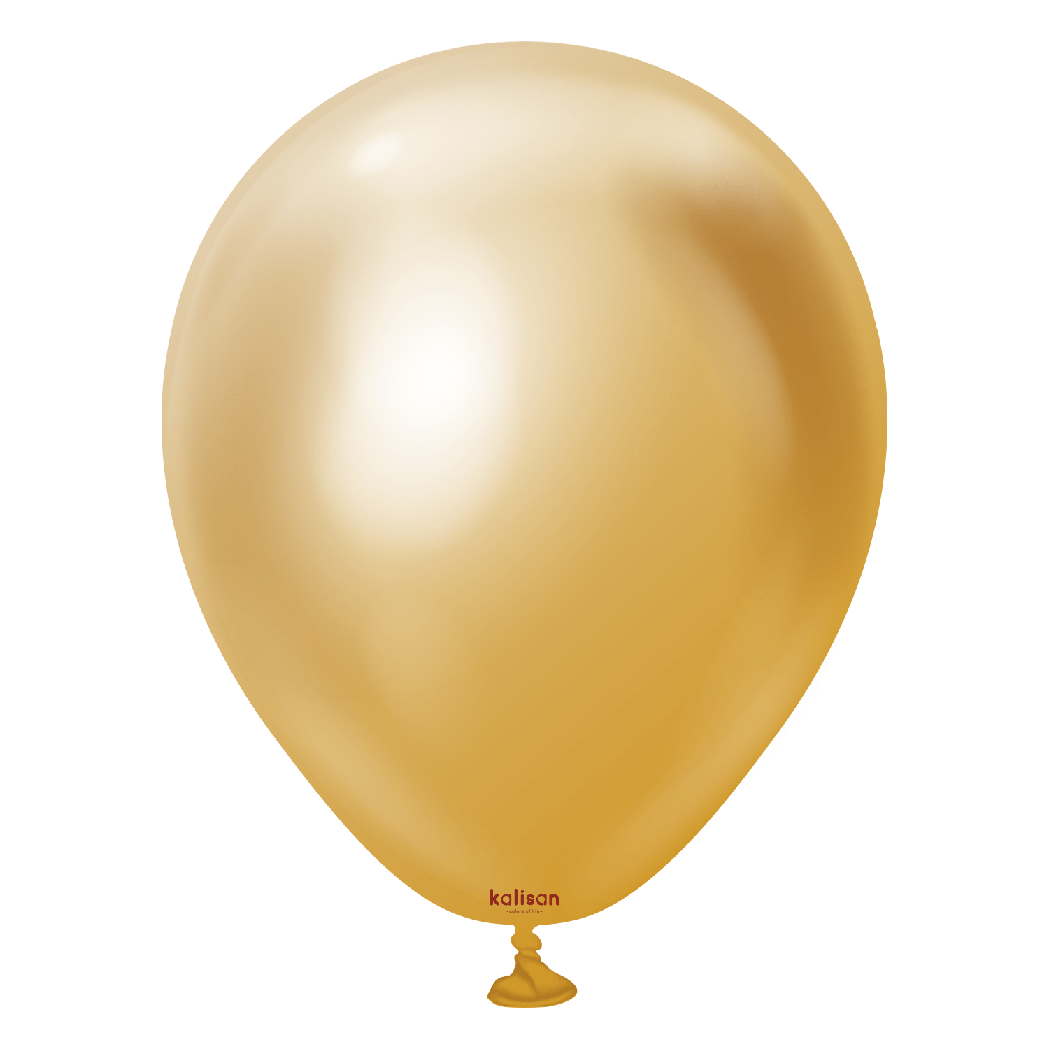 Balloons2Go Balloons 5" Kalisan Mirror Gold Latex Balloon (100 Ct) 5" Kalisan Mirror Gold Latex Balloon (100 Ct)