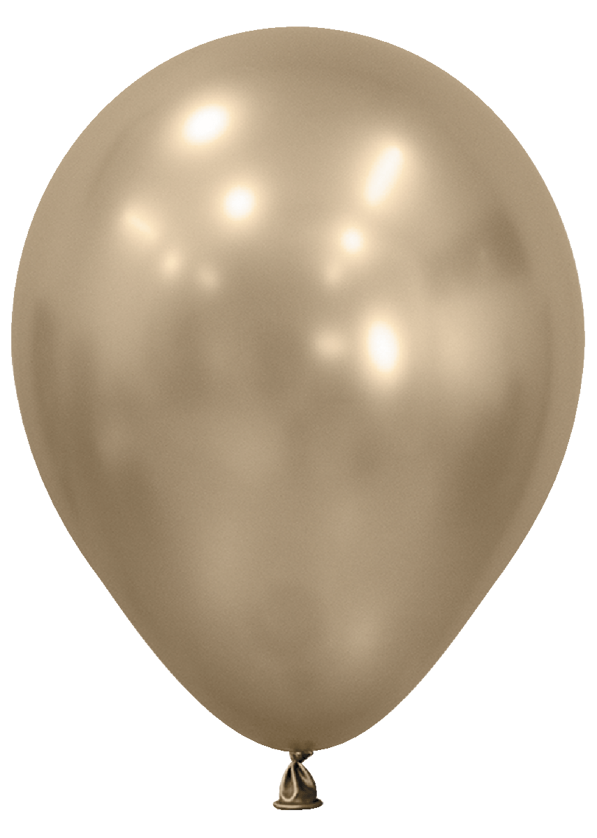 Balloons2Go Balloons 5" Silk Gold Dust Latex Balloons 100ct 5in Silk Gold Dust Latex Balloons | 1ct Elegant Finish