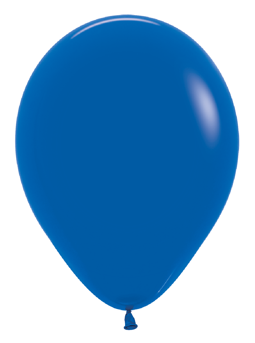 Balloons2Go Balloons Fashion Royal Blue / 5 inch (50 Ct) Sempertex Fashion Color Latex Balloons All Sizes Sempertex Fashion Balloons | Bold Color Collection