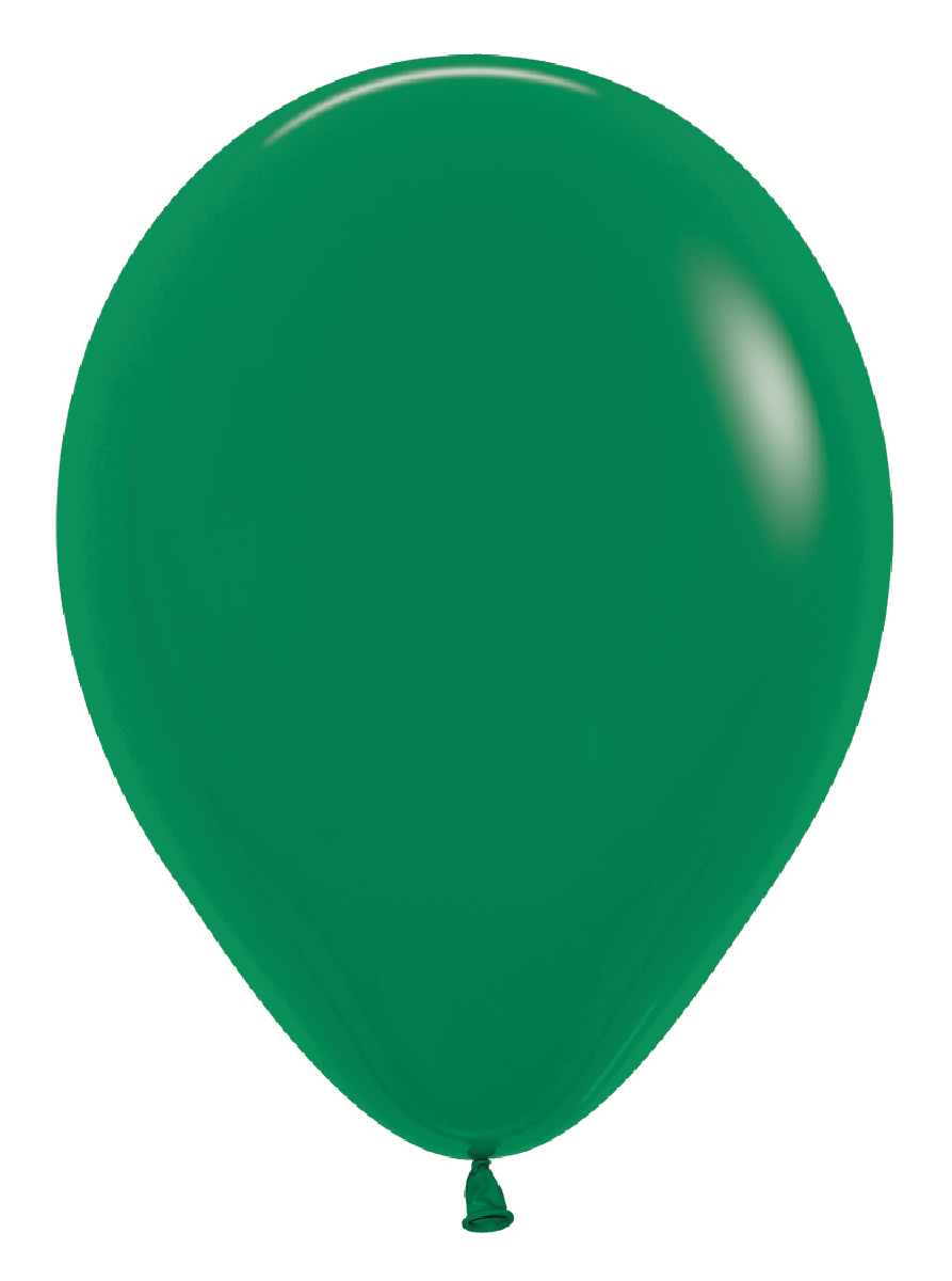 Balloons2Go Balloons Fashion Forest Green / 11 inch (100 Ct) Sempertex Fashion Color Latex Balloons All Sizes Sempertex Fashion Balloons | Bold Color Collection