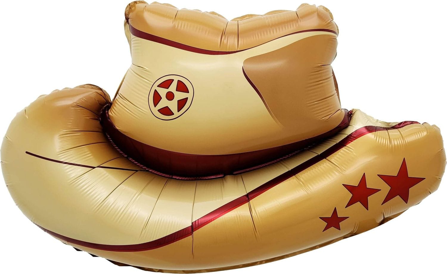 Balloons2Go Balloons 24" Sheriff Cowboy Hat Foil 1ct 24" Sheriff Cowboy Hat Foil 1ct