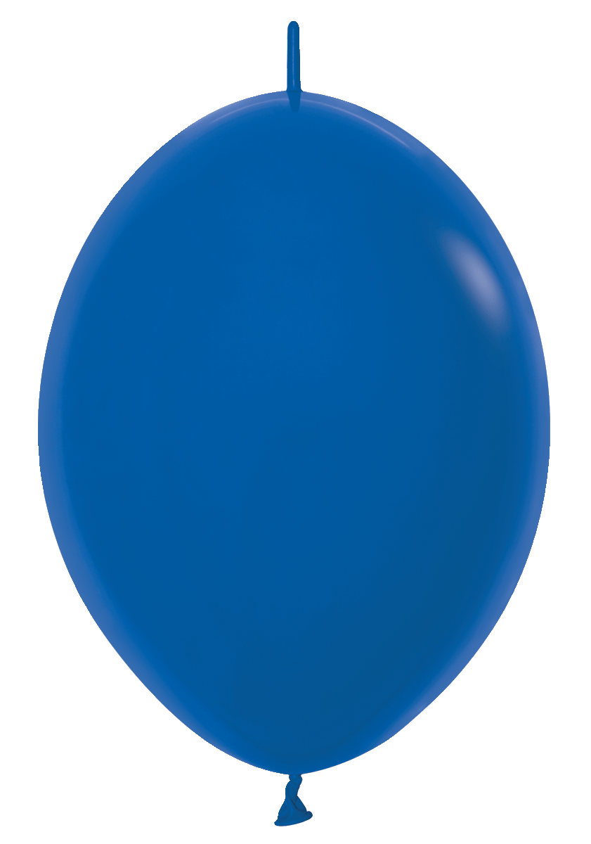 Balloons2Go Balloons 6 inch (50 Ct) / Fashion Royal blue Sempertex Link-O-Loon Balloons 25ct Sempertex Link-O-Loon Balloons 25ct