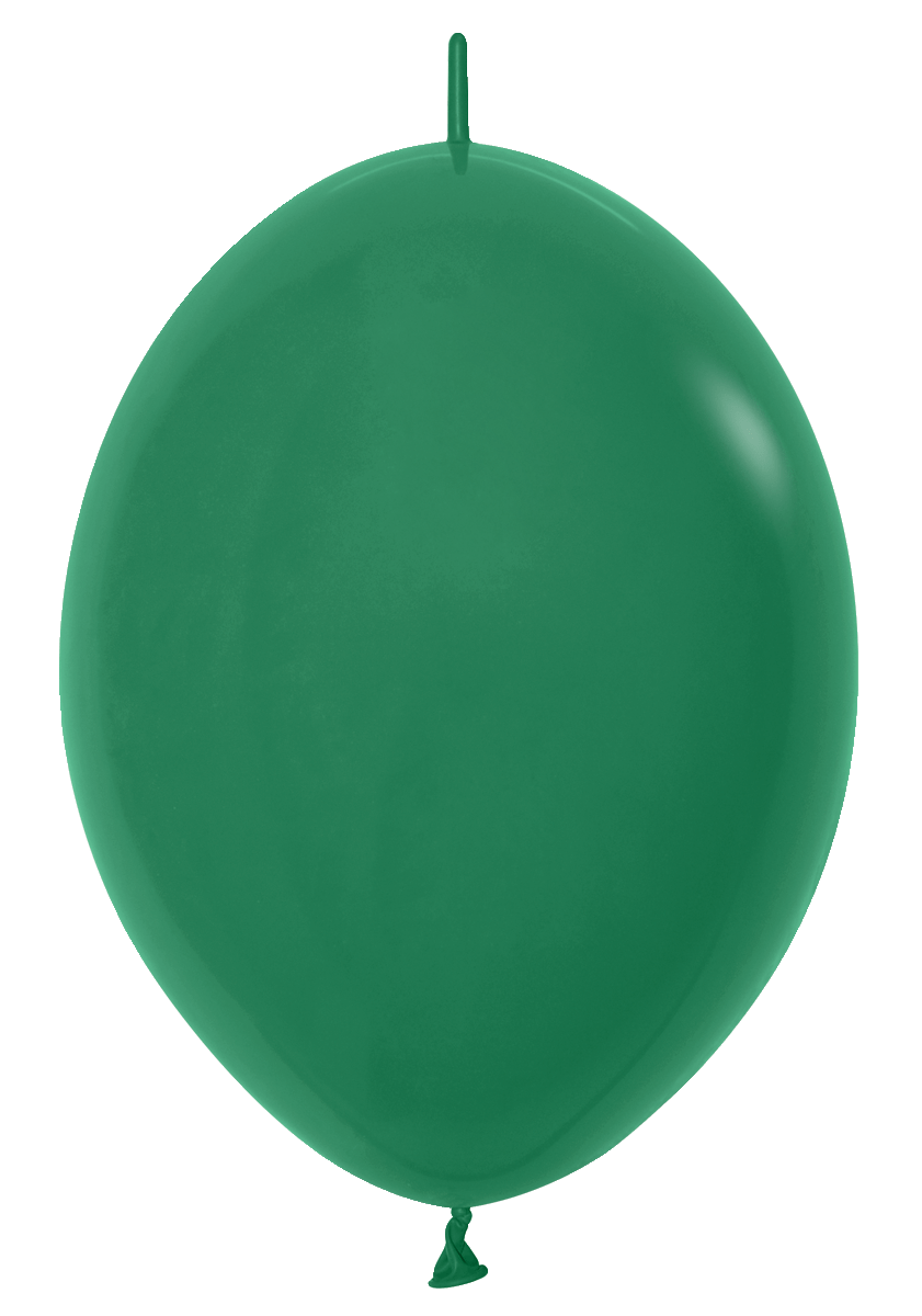 Balloons2Go Balloons 6 inch (50 Ct) / Fashion Forrest Green Sempertex Link-O-Loon Balloons 25ct Sempertex Link-O-Loon Balloons 25ct