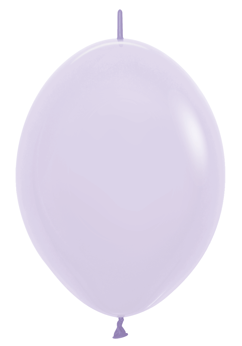 Balloons2Go Balloons 12 inch (50 Ct) / Pastel Matte Lilac Sempertex Pastel Matte Link-O-Loon Balloon Sempertex Pastel Matte Link-O-Loon Balloon