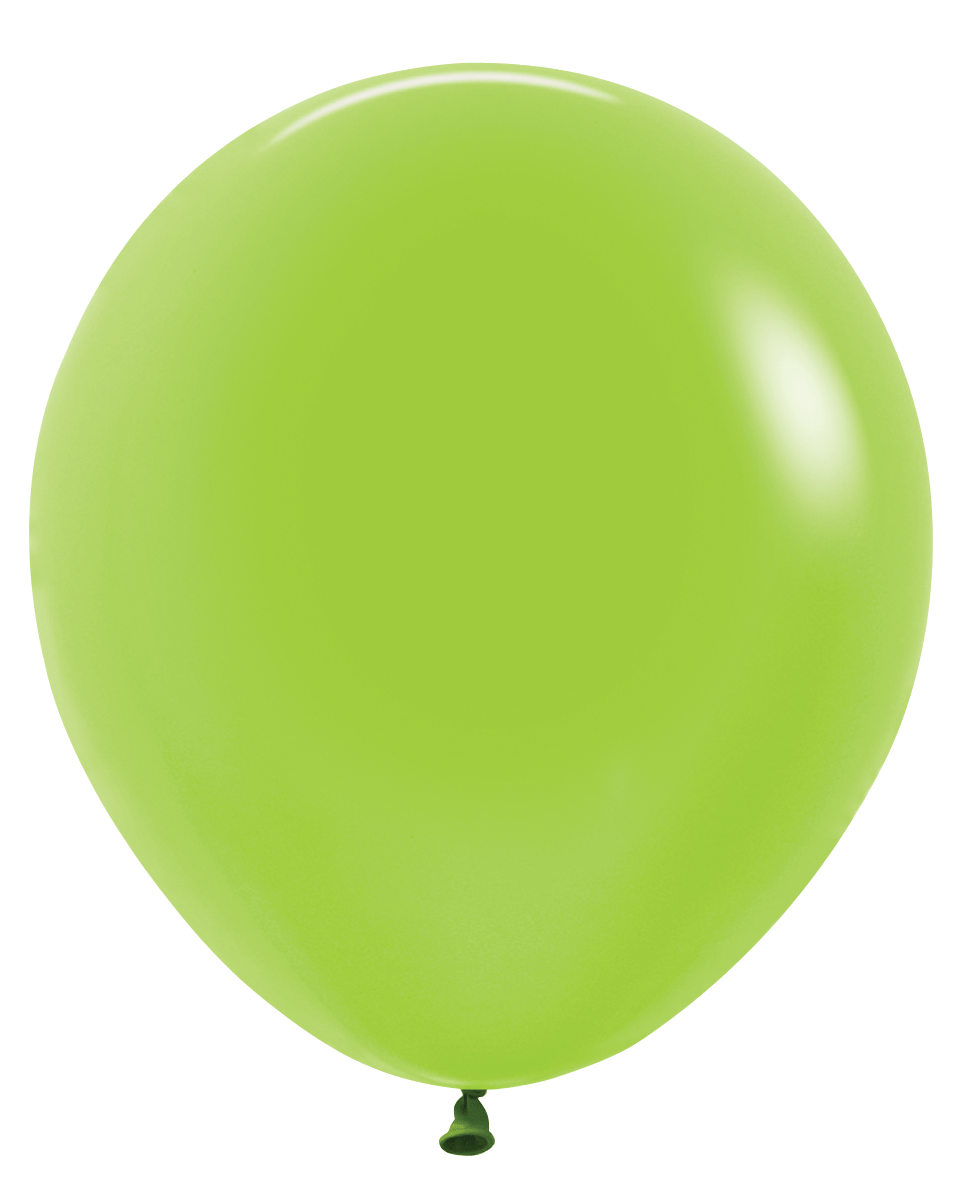 Balloons2Go Balloons 18 inch (25 Ct) / Neon Green Sempertex Neon Latex Balloons | UV Reactive Party Balloons Sempertex Neon Latex Balloons | All Sizes Bright Colors